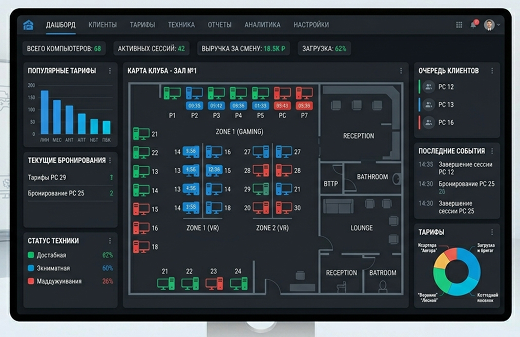Computer Club Management System